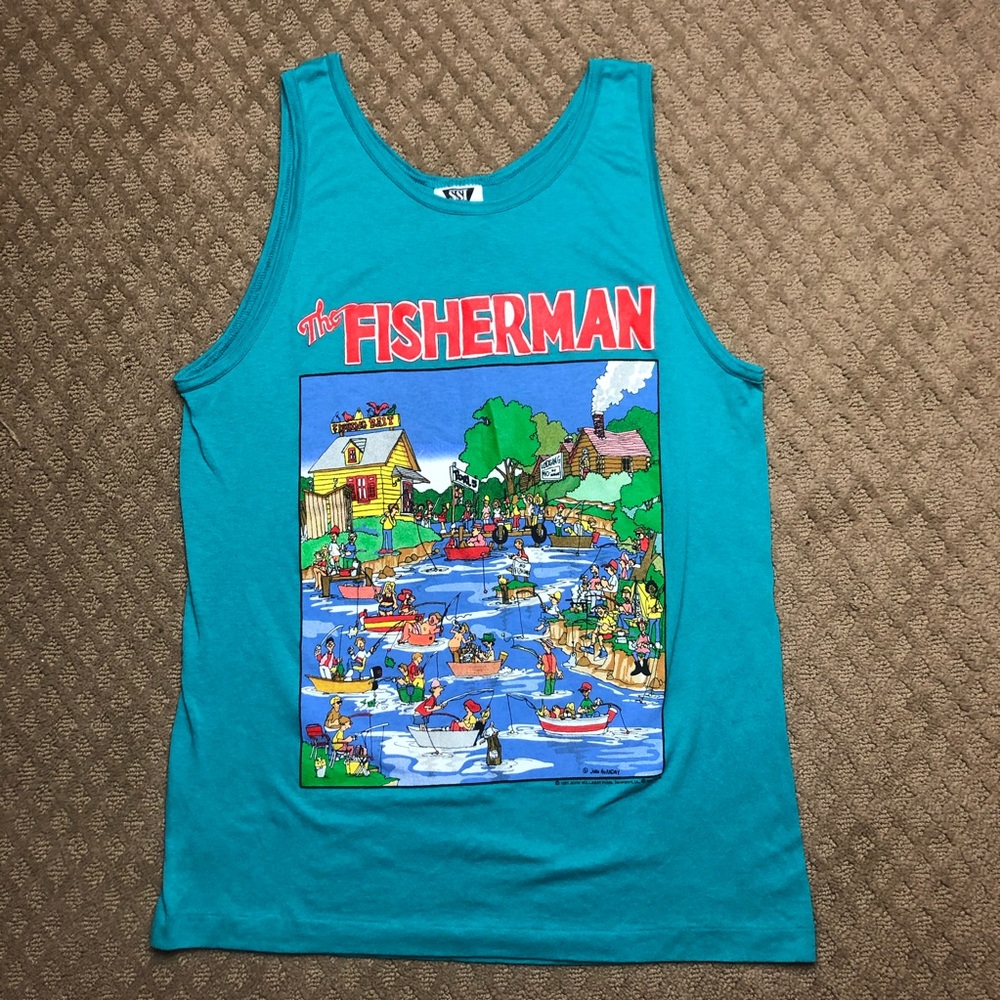 90’s John Holladay Fisherman Tank Top